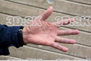 Old white man hand wrinkles photo 0003